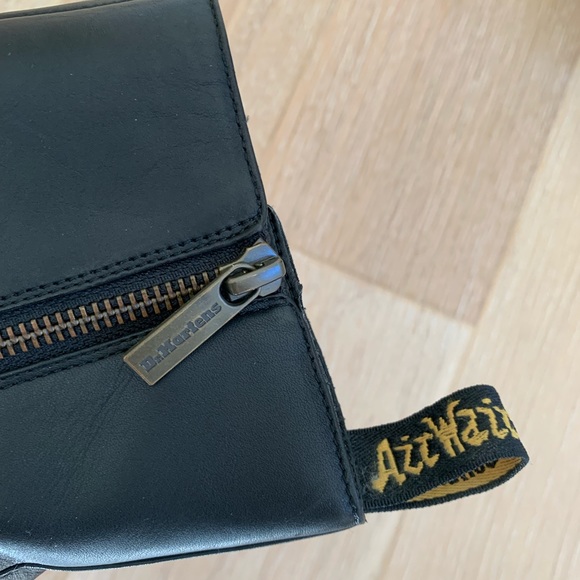 Rare Dr. Martens Magdalena II Platform Quad Heeled Boots Black Leather, 9 - Picture 9 of 10